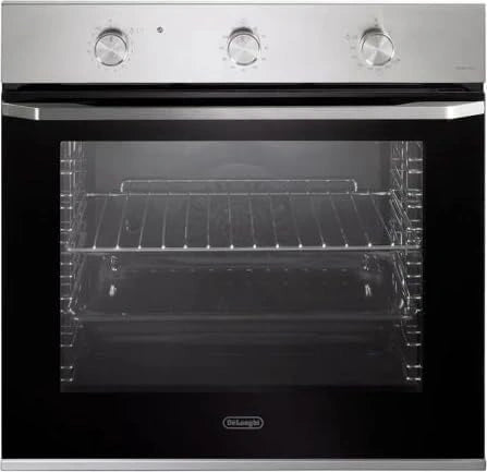 NSFGE 9 XL Convectie-gasoven, 65 l, 60 cm, zwart/roestvrij staal