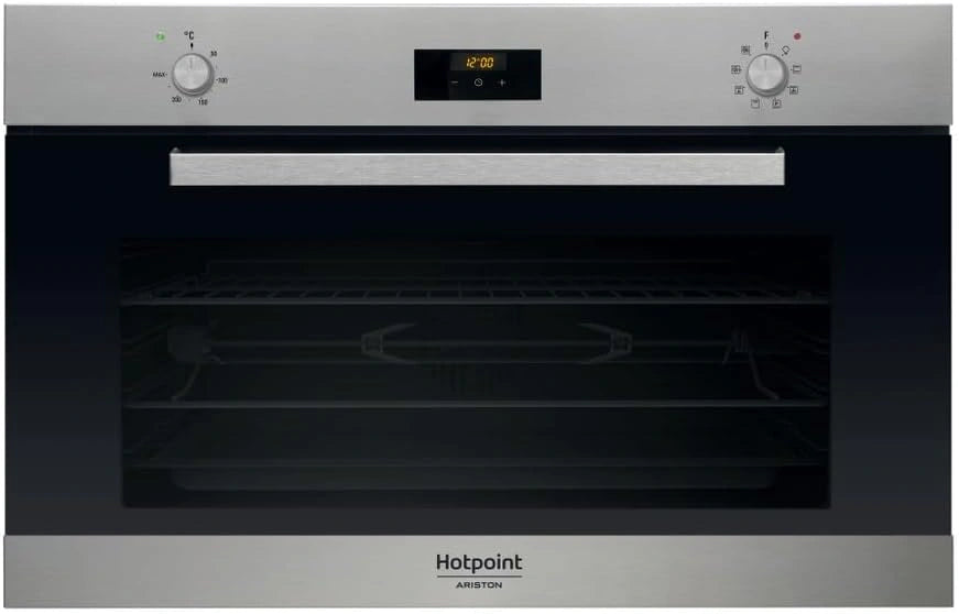 Forno incasso Hotpoint MS3 744 IX HA, zwart/zilver