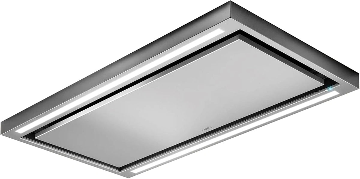 Elica CLOUD SEVEN IX/A/90 Intégré au plafond Acier niet-oxydeerbaar 770 m³/uur A, zilver