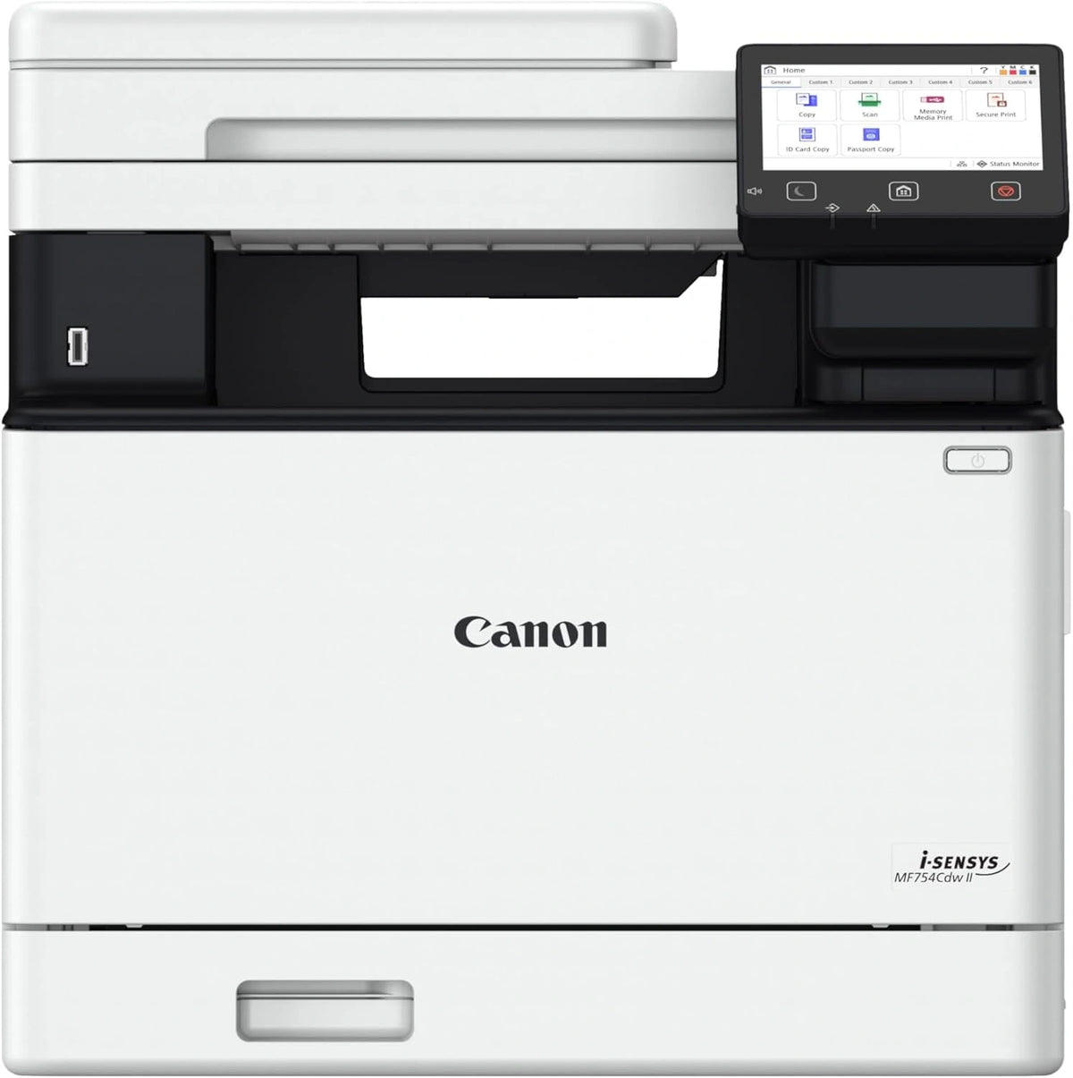 Canon i-SENSYS MF754Cdw II All-in-One kleurenlaserprinter, Scannen, Kopiëren, Printen en Faxen, Verbind Draadloos via Wi-Fi, PC- en Netwerk, 33 ppm