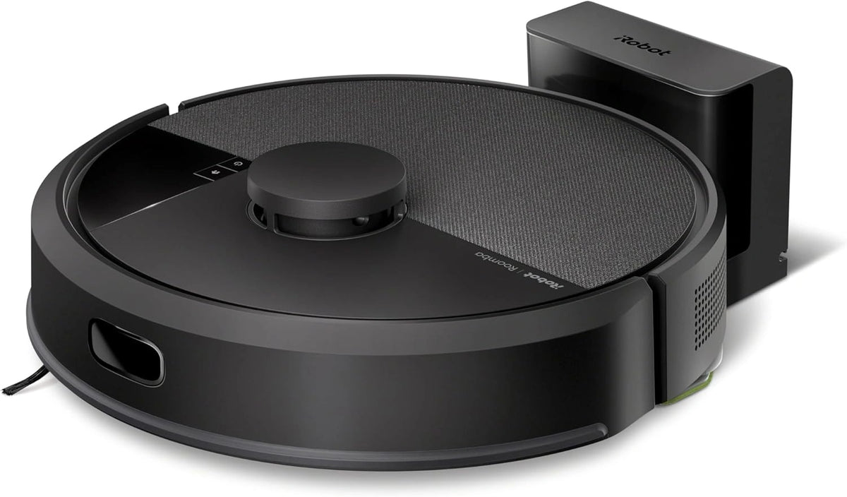 IRobot Roomba® 105 Combo Robotstofzuiger met Dweilfunctie, 7000 Pa Zuigkracht, LiDAR-navigatie, Tapijtdetectie, Schoonmaak- en vermijdzones