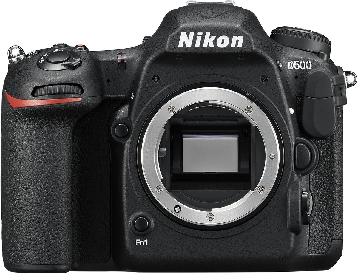 Nikon D500 body, digitale DX-spiegelcamera, 21,51 megapixel, LCD-aanraakscherm, 153 punten, video 4K/UHD, SD Pro 633x 16GB Lexar
