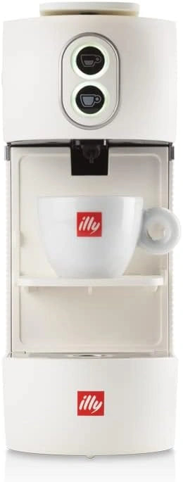 Illy Nieuw ESE koffiepadmachine 44 mm papieren filter 1000 ml, kleur wit