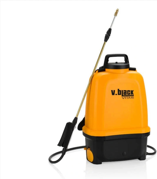Volpi, pompa a batteria volpi b/vita lt.16, 58712, geel/zwart