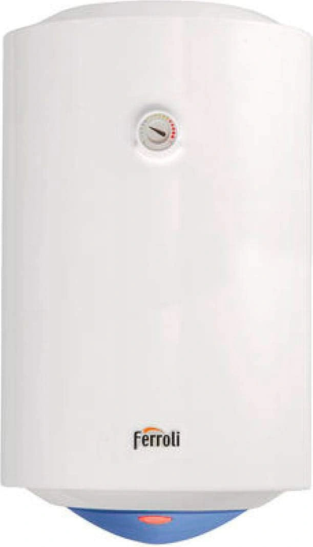 Ferroli CALYPSO elektrische boiler, verticaal, 100 l, wit/zilver