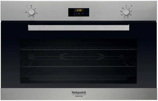 Forno incasso Hotpoint MS3 744 IX HA, zwart/zilver