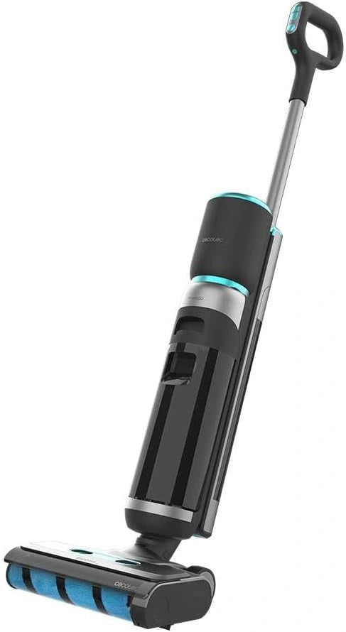 Cecotec FreeGo Wash & Vacuum Elite Elektrische mop met zelfreinigende basis, 200 W, schrobben en stofzuigen, looptijd 35 minuten, absorberende rol