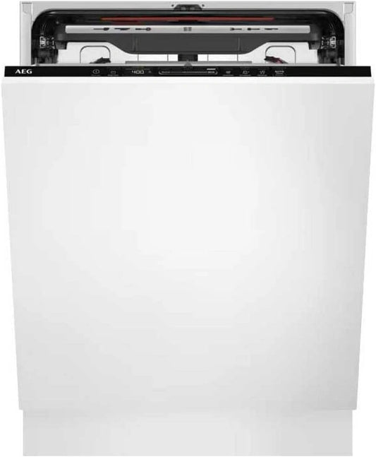 AEG GlassCare Serie 7000 FSE76727P, inbouwvaatwasser, energieklasse A, 14 cijfers, MaxiFlex, ProClean rol, Beam on Floor, zwart
