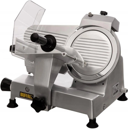 Buffelvlees snijder 220mm Voedsel Elektrische Blade Cutter Commercieel Restaurant, grijs
