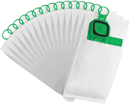 15x stofzuigerzakken voor stofzuiger Vorwerk Folletto VK140 VK150, zilver