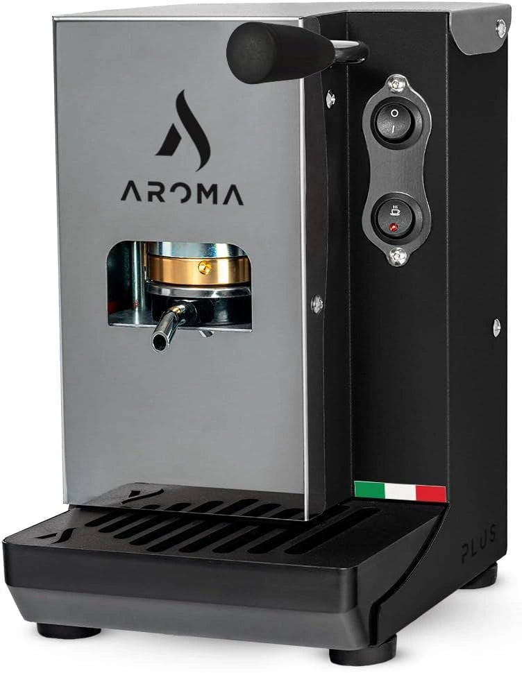 Aroma Plus+ espressomachine koffiepads ESE 44 (zwart)