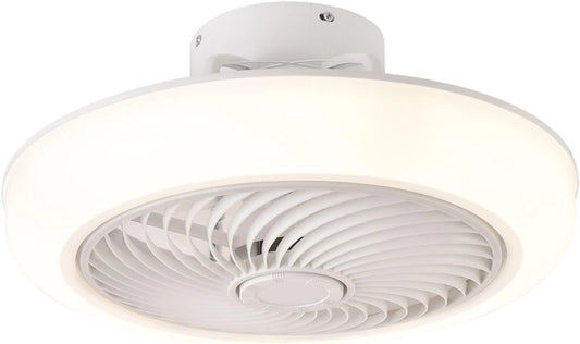 Familie Melchioni Plafondventilator met ledlicht, 6 snelheden, achteruitrotatie, timer, 3 lichtkleuren, inclusief afstandsbediening, 100 W, 220-240 V