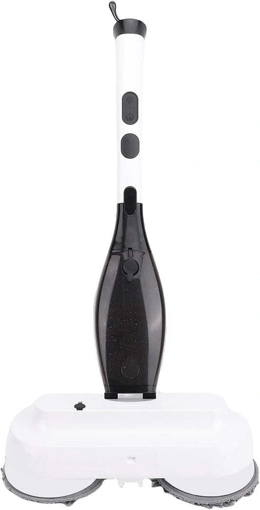 Jectse Elektrische Schrobmachine Dubbele Borstel Vloerreiniger Machine met Waternevel 800 Ml Tank voor Hardhouten Tegelvloerreiniging Thuis