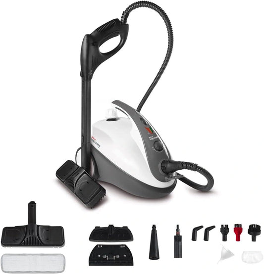 Polti Vaporetto Smart 30 S Stoomreiniger met geïntegreerde accessoirehouder, 3 bar, doodt 99,99%* van de virusdeeltjes, ziektekiemen en bacteriën