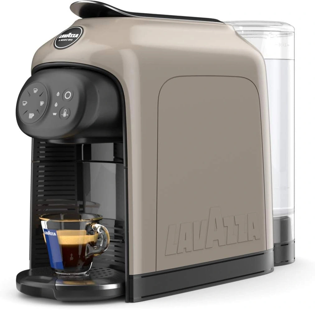 Lavazza A Modo Mio Idola Koffiezetapparaat Met Capsule Koffiecapsulemachine, Beige-Grijs