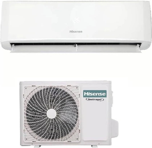 Hisense Airconditioning 9000btu A++/a+ Halo Wifi Cbyr094rg/atyr094rw, zilver
