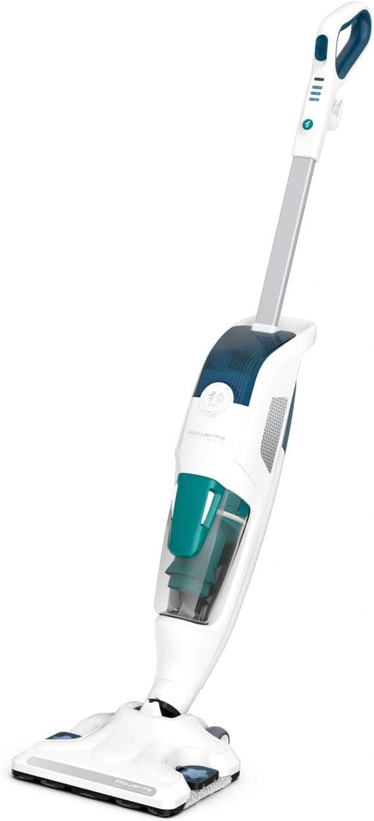 Rowenta Clean & Steam Revolution RY7757 Vloerreiniger, OIntsmet en verwijdert tot wel 99.9% van de ziektekiemen en bacteriën, zilver