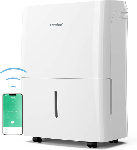 Comfee MDDF-16DEN7-WF Luchtontvochtiger App Control, zilver