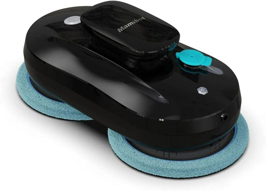 Mamibot Intelligente ruitenreinigingsrobot W110-P, 80 W, 2500 Pa, zwart