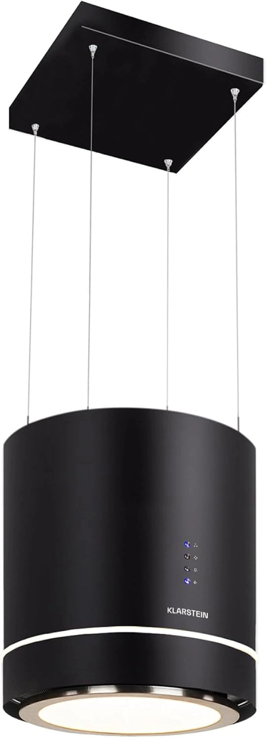 Klarstein Tron Ambience afzuigkap, 165 W afzuigkap met 540m³/h circulatieluchtcapaciteit in 3 standen