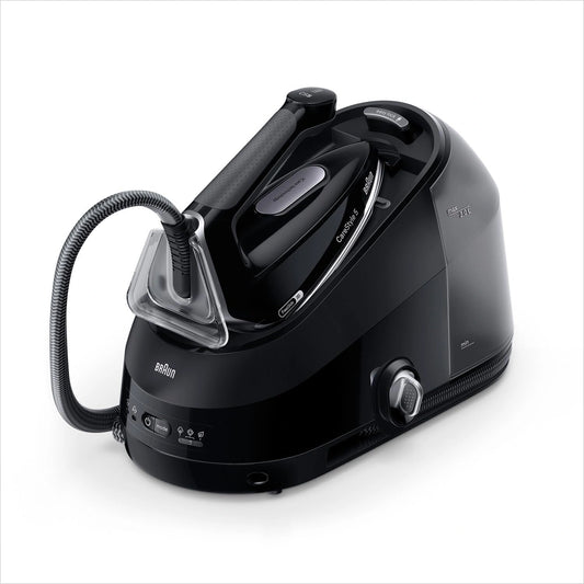 Braun CareStyle5 IS5249BK Strijkijzer met ketel, 5 jaar ondersteuning, 150 g/min stoom, snelle opwarming, iCare-modus, verticaal strijken