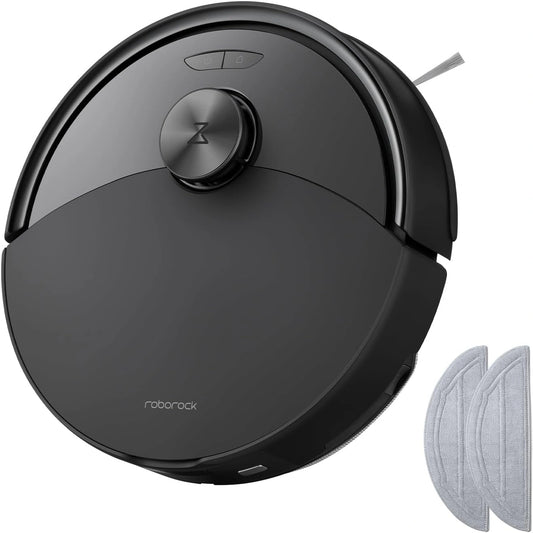 Roborock Q10 S5 Set Robotstofzuiger met Dweilfunctie, 10.000 Pa Zuigkracht, bruin