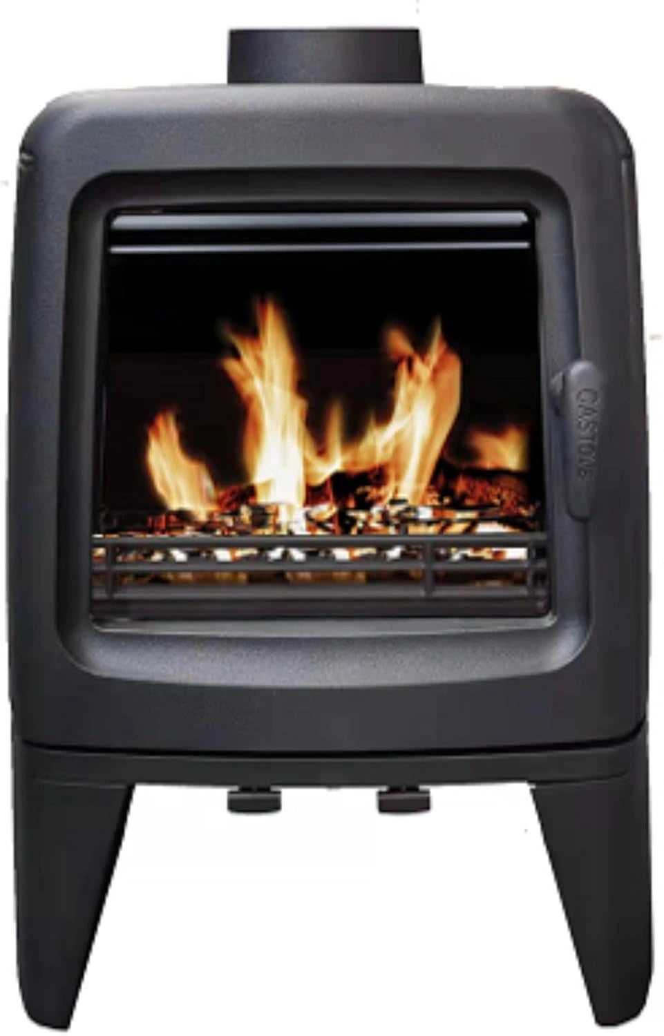 INA Houtkachel gietijzer 5 kW, zwart