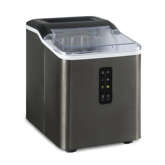 Klarstein IJsblokjesmachine Albaron Supreme bullet ijs 12 kg/24 h 1,5 liter Roestvrijstalen behuizing, Ice Cube Maker, voor Bar voor Feest