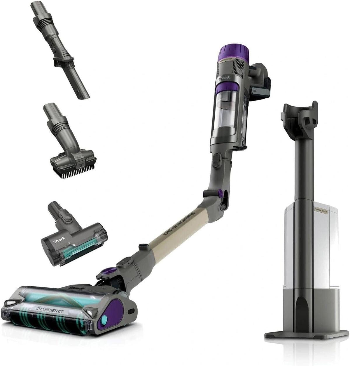 Shark PowerDetect Clean & Empty Cordless stofzuiger, grijs, IP3251EUT