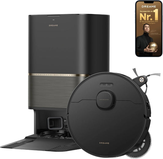 DREAME L50s Pro Ultra robotstofzuiger met 100 °C zelfreiniging, wit