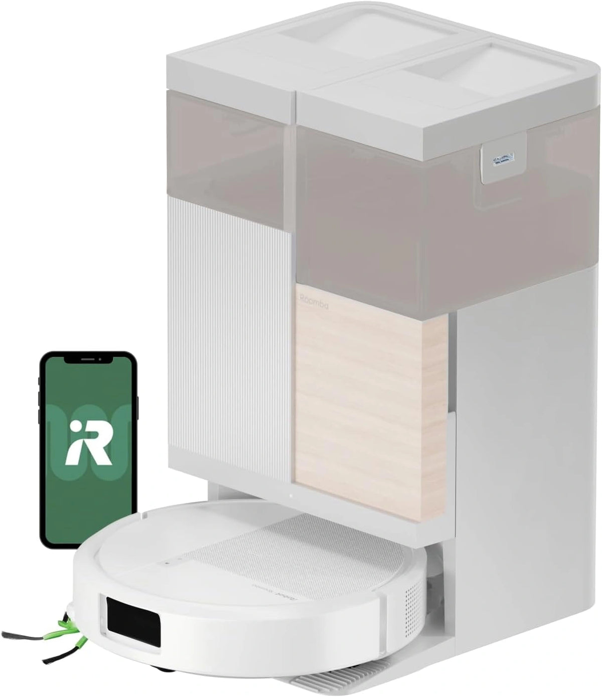 Roomba® Plus 575 Combo Robot + AutoWash™ Dock, Wit