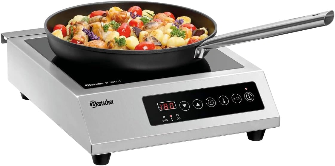 Bartscher Inductiekookplaat IK 30T-1 Gastronomische benodigdheden, zwart