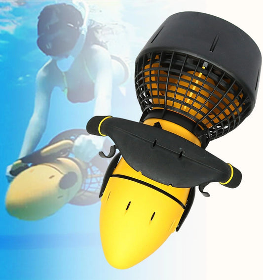 Onderwaterscooter, elektrische onderwaterscooter 300W /500W, elektrische zeewaterpropeller met dubbele snelheid, duiken, duiken, snorkelen