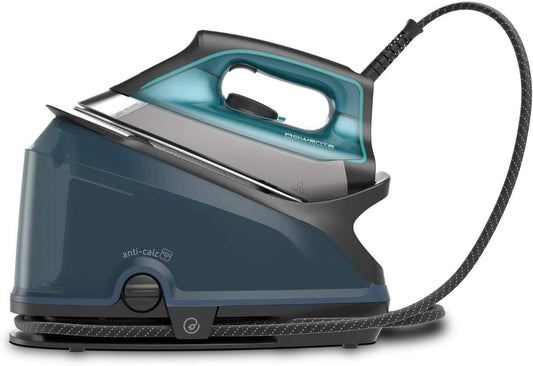 Rowenta Compact Steam Pro Strijkijzer met geluidsarme ketel, 2200 W DG7621, groen