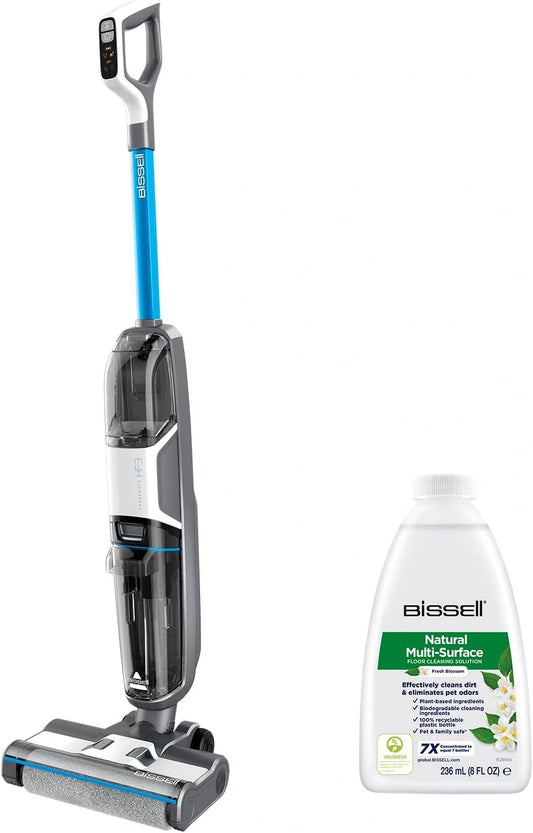 BISSELL CrossWave HF3 Draadloze Nat-Droogstofzuiger 3598N, wit