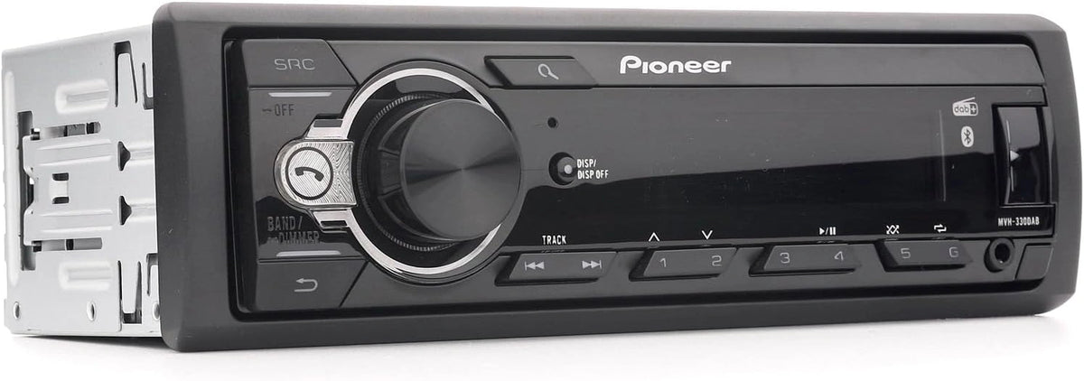 Pioneer MVH-330DAB, bruin/grijs