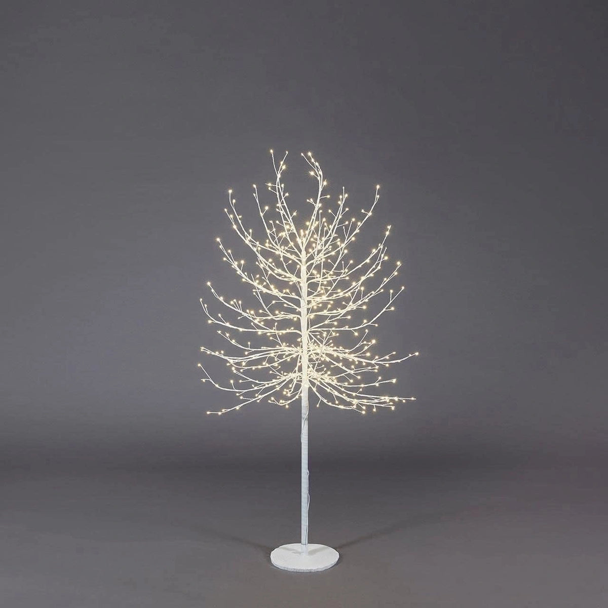 EDG Enzo De Gasperi verlichte kerstboom met 580 leds, wit, 150 cm, metaal