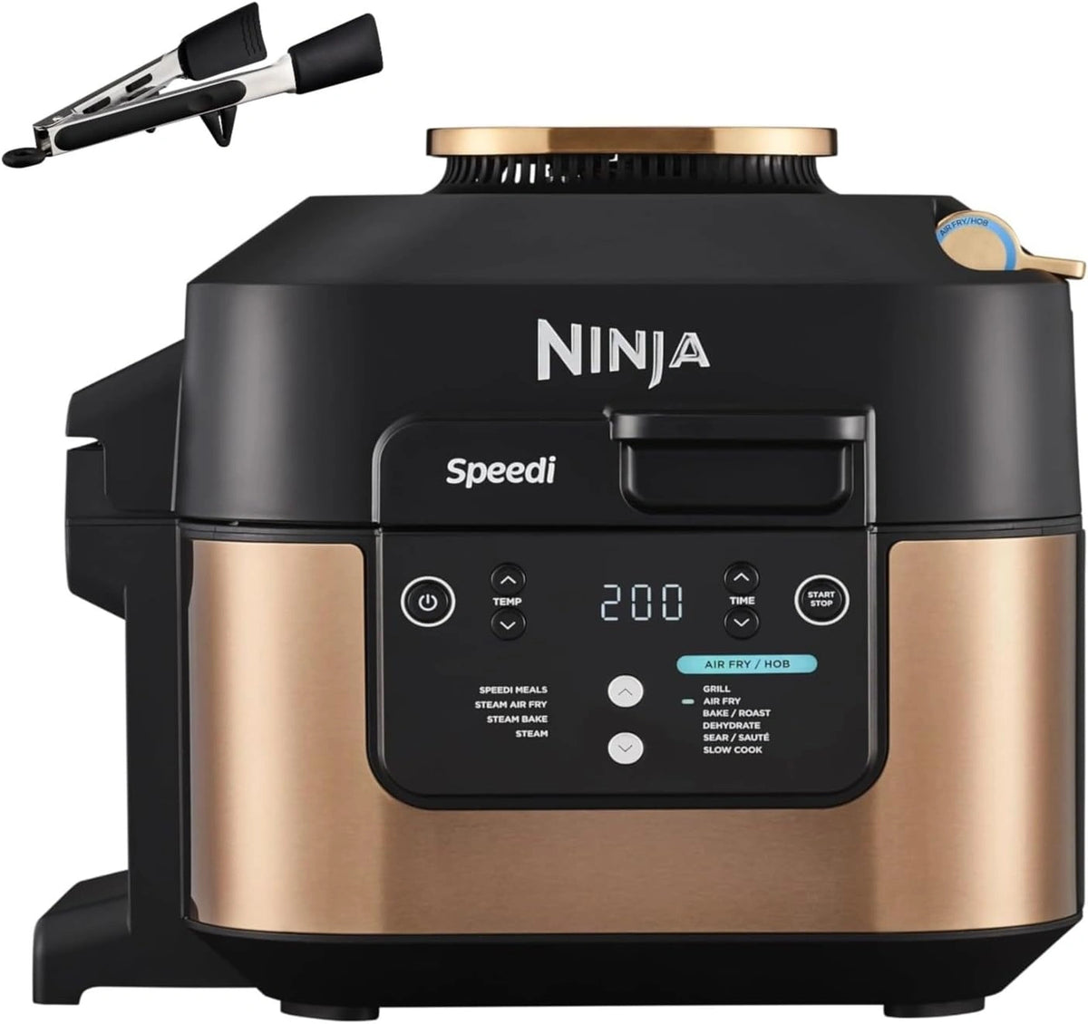 Ninja Speedi 10-in-1 Multicooker, Airfryer en Multicooker, ON400EUCP, zwart
