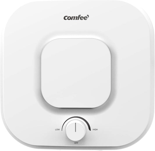 COMFEE' Elektrische boiler, 15 liter, D15-15VEO, boven de gootsteen, licht, compact en eenvoudig te installeren, ideaal voor kleine voedingsbedrijven