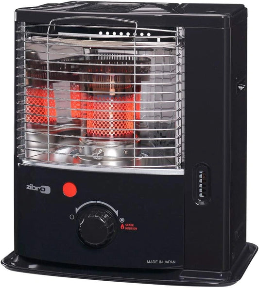 ZIBRO RS-220, draagbare mechanische brandstofkachel, Japanse uitmuntendheid, verwarmt tot 35 vierkante meter, geen installatie nodig, vermogen 2200 W