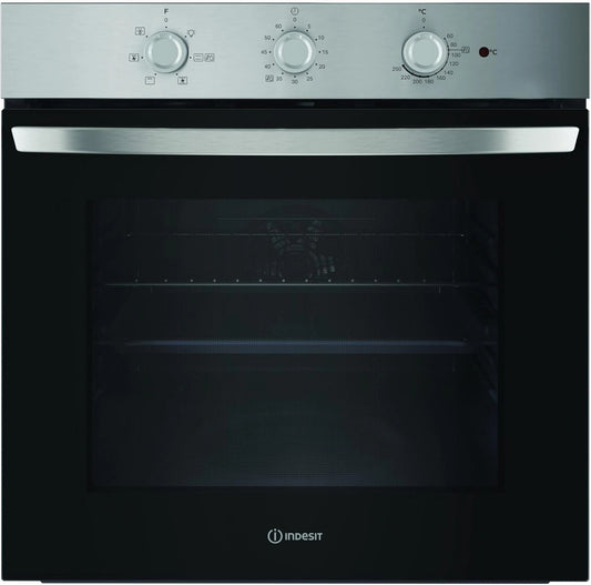 Indesit Inbouwoven IO 2350H X, zwart