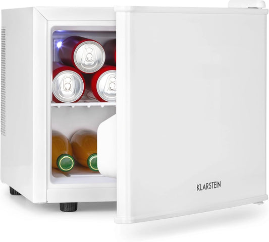 Klarstein Minibar SecretHiding Mini koelkast voor Zimmer, Camping & Kosmetik, koelkast klein, voor dranken & Snacks, minikoelkast Lautlos
