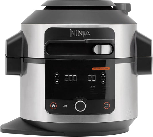Ninja Foodi Multicooker met SmartLid, 11 Kookfuncties in 1, OL550EU, zwart