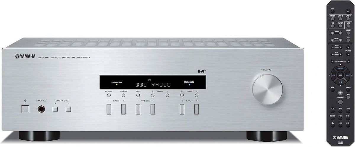 Yamaha R-S202D zilver