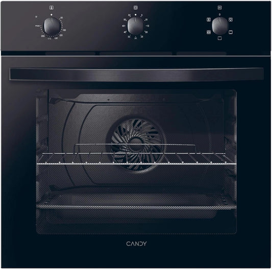FIDC N502IT Idea Elektrische inbouwoven met grill, 65 liter, 60 cm, energieklasse A, kleur zwart