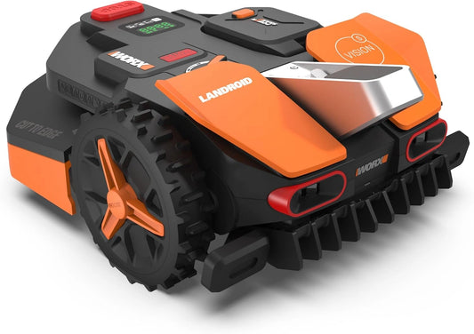 WORX Landroid Vision S250 WR202E Robotmaaier, voor tuinen tot 250 m², intelligente robotmaaier zonder begrenzingskabel, wifi en bluetooth