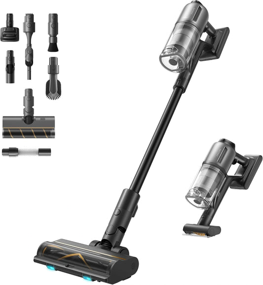 DREAME Z30 Snoerloze Stofzuiger, 28 000 Pa /310 AW,CelesTect-ledverlichting, wit
