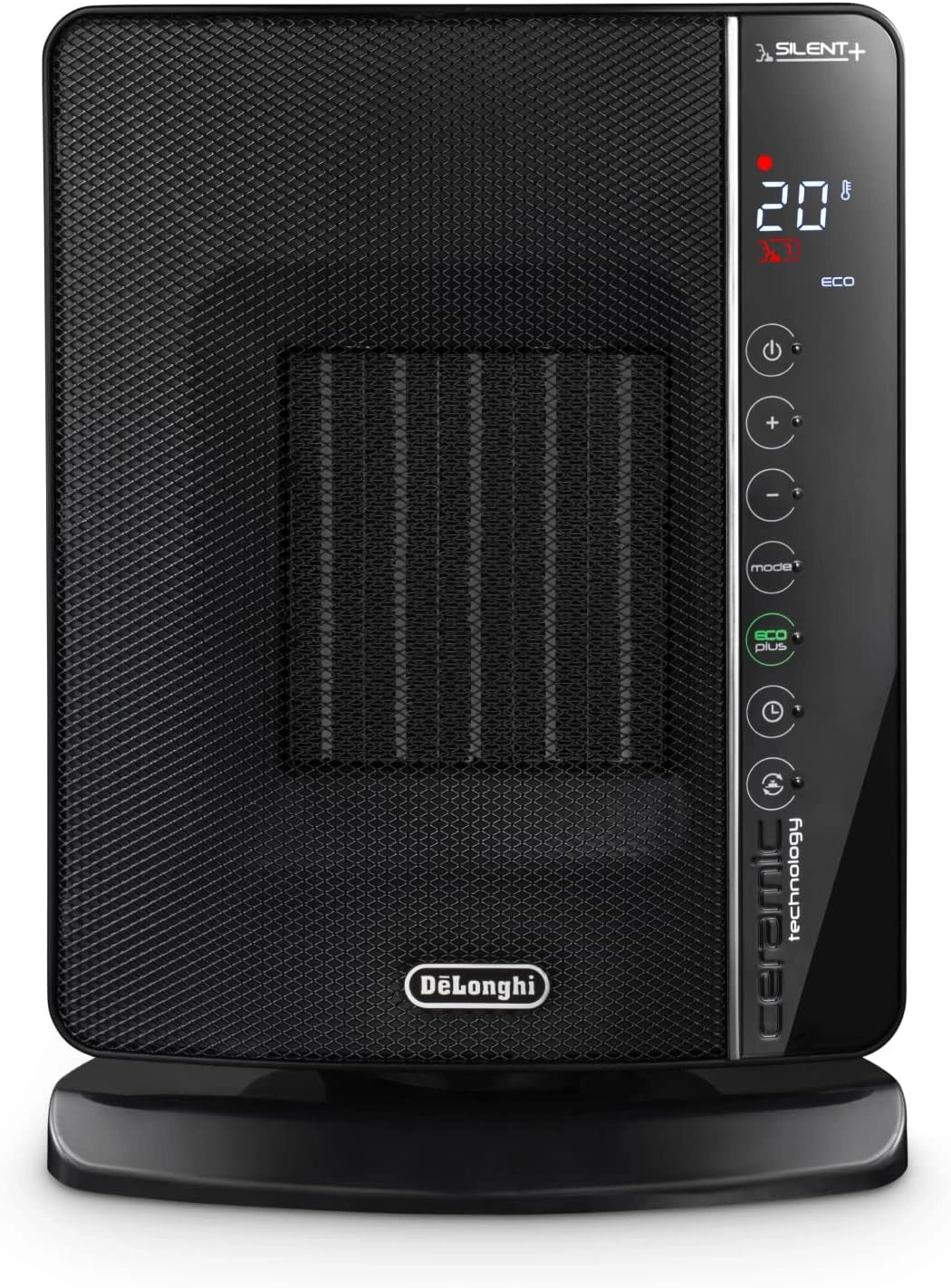 De'Longhi DCH7993ER.BC kachel, 1 liter, zwart, 25x18x37