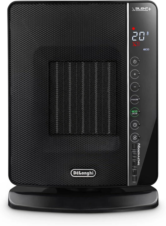 De'Longhi DCH7993ER.BC kachel, 1 liter, zwart, 25x18x37
