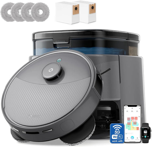 Lefant Robot Vacuum, zilver